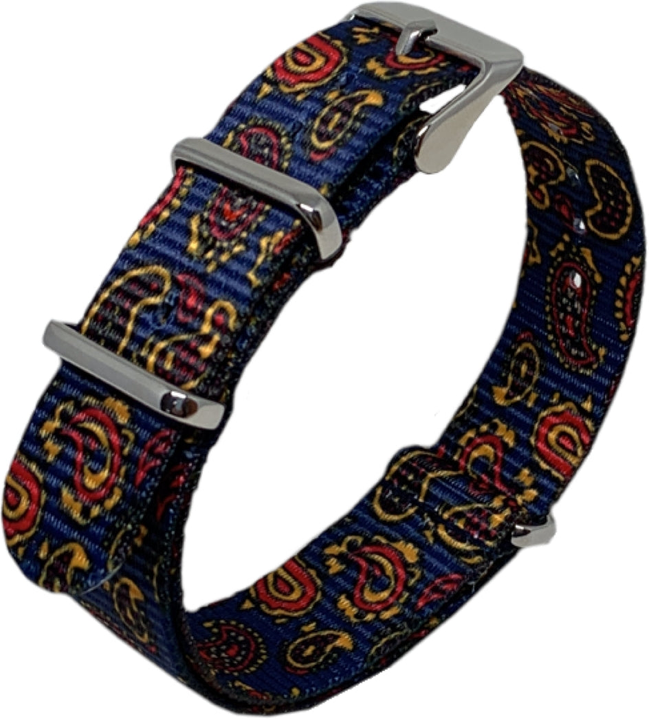 Nato Paisley M blau 22/22