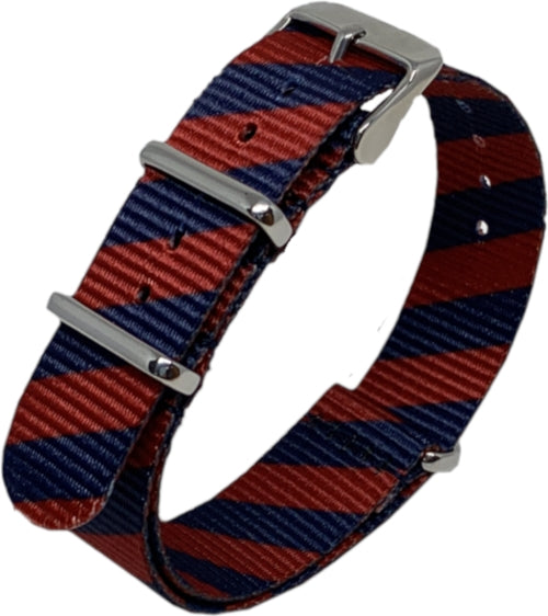 Nato Twill M rot/blau 18/18