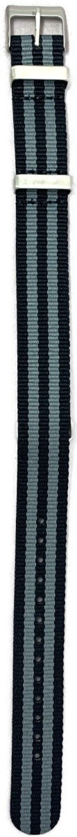 Nato Style M schwarz/grau 20/20