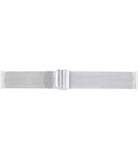 Elegantes Milanaise Metallarmband in Schwarz – 20mm