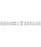 Elegantes Metallarmband für Uhren, 18/20 mm