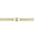Elegantes Metallarmband für Uhren, 18/20 mm