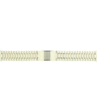 Elegantes Metallarmband für Uhren, 18/20 mm