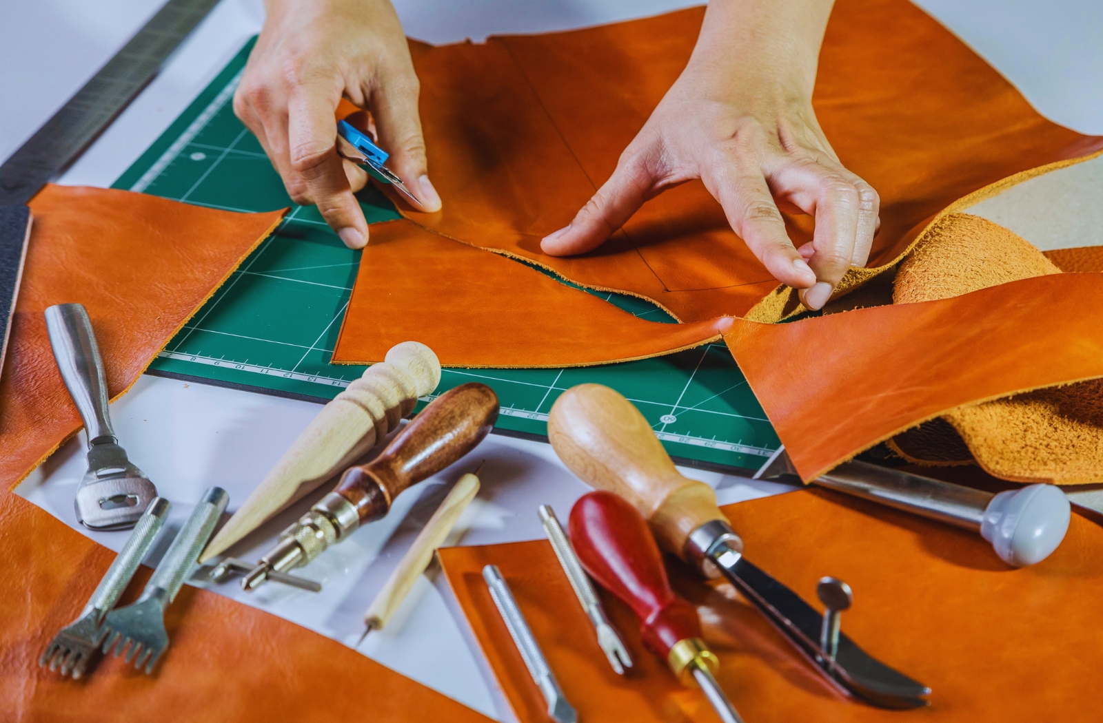 Leder, ein vielseitiges und robustes Material